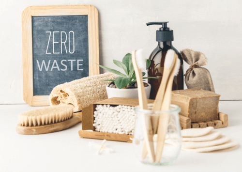 Zero waste bathroom accessories