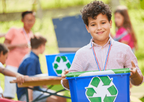 recycling projects for schools