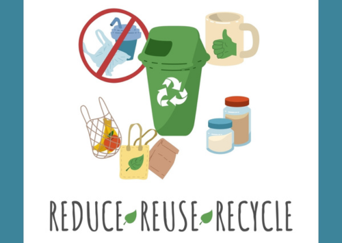 reduce reuse recycle sorting activity