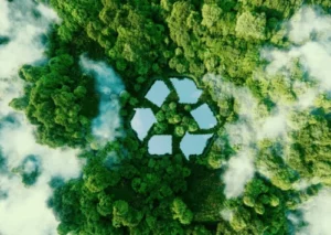 how can recycling materials lead to environmental sustainability